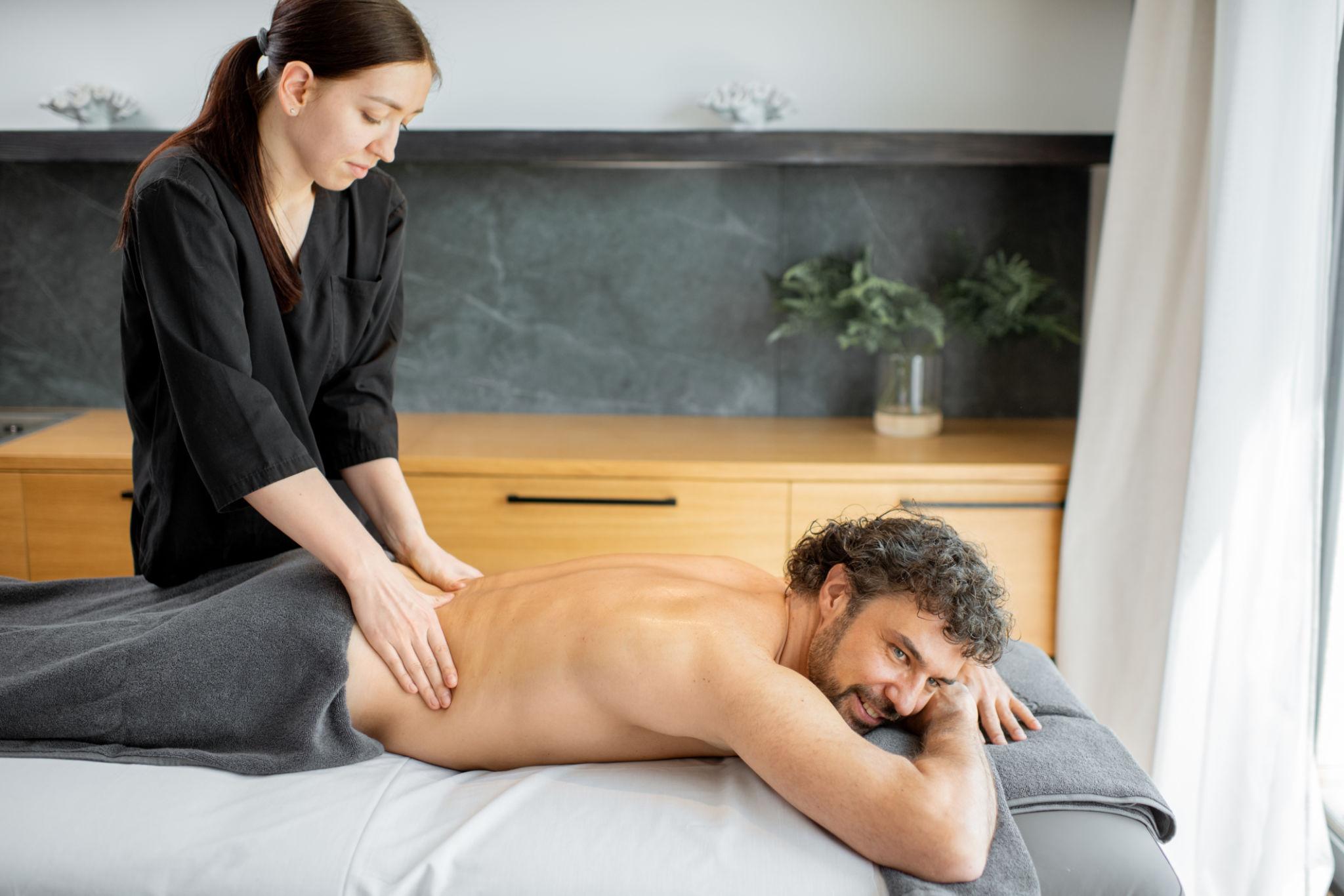 Massage room treatment