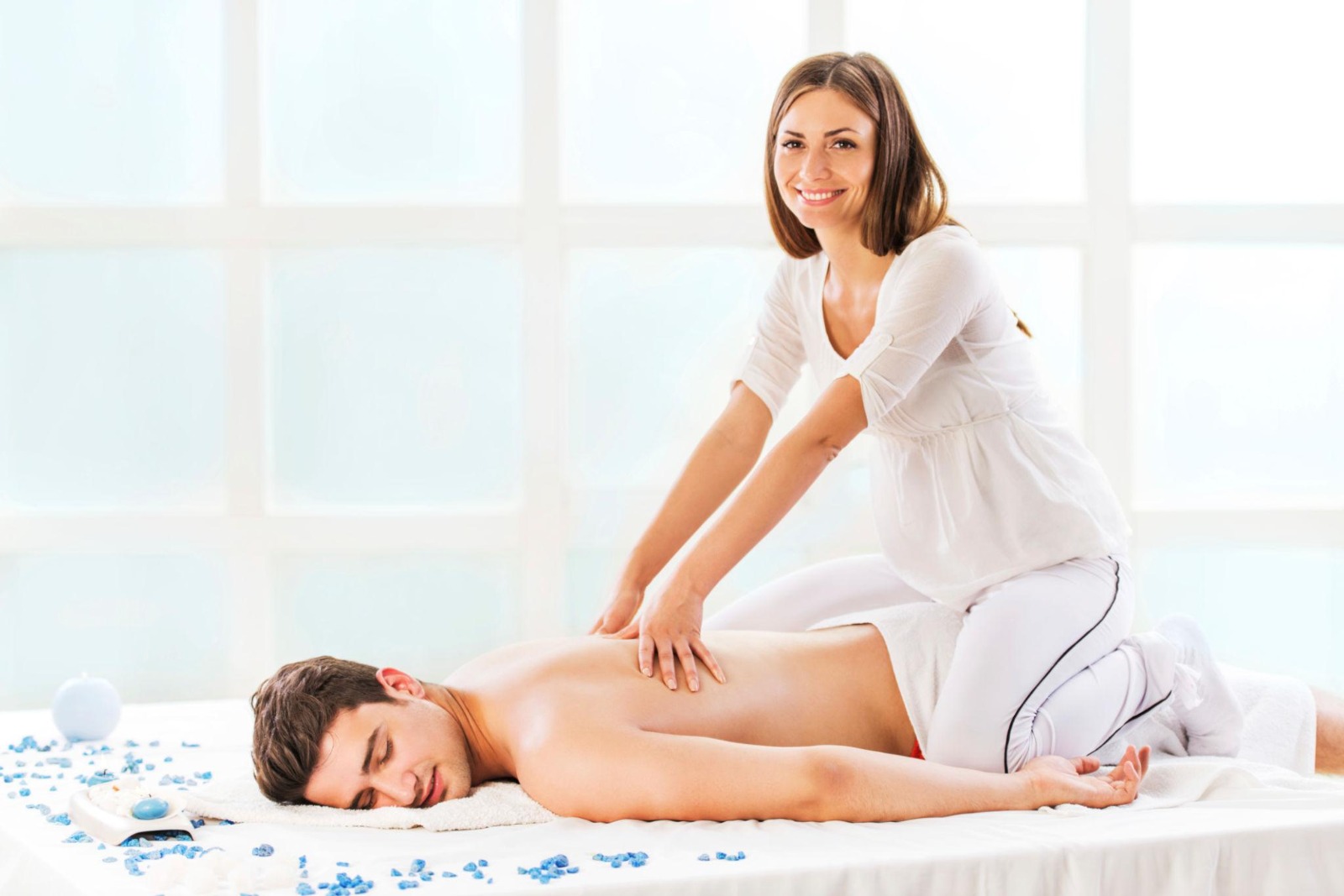 Spa treatment room